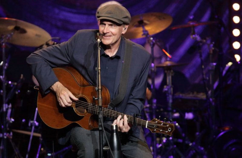 James Taylor at Tanglewood July 4, 2018; Hilary Scott photo.