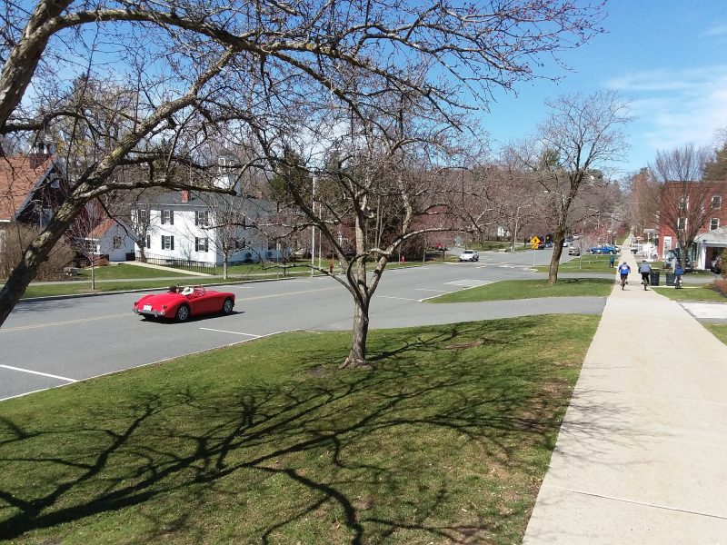 Spring creeps into Lenox in the Berkshires during the pandemic.