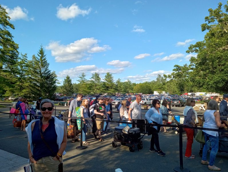 Tanglewood audience scene; Dave Read photo