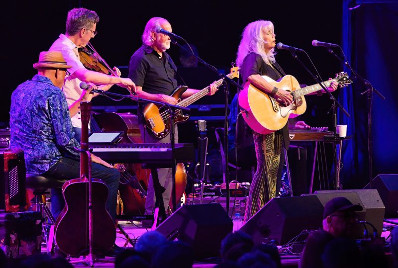 Emmylou Harris at Tanglewood, July 29, 2025; Hilary Scott photo.