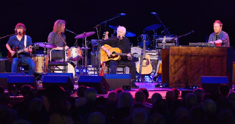 Graham Nash at Tanglewood, July 29, 2025; Hilary Scott photo.