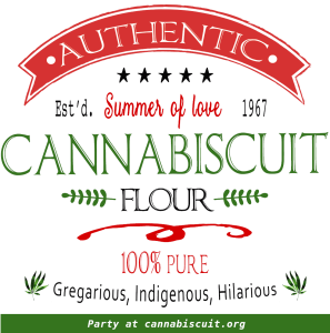 Cannabiscuit Flour Power Hour logo