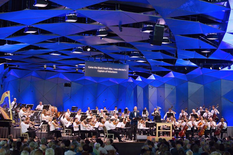 BSO plays world premiere of Philip Glass Symphony No. 15 at Tanglewood; Hilary Scott/BSO photo.